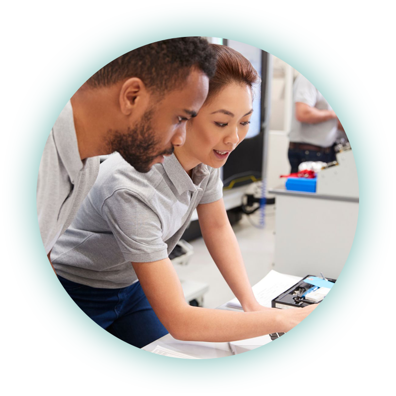 GISP working with pen and paper